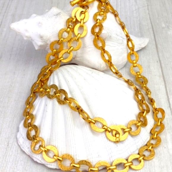 Cleopatra Pirate Treasure Vibe It's-That-Gorgeous 2 Layer Choker Necklace - Picture 3 of 11